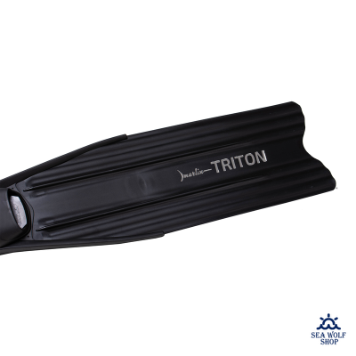 Ласты длинные 43/44 Marlin TRITON сред.жестк. black L