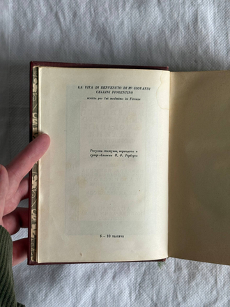 Жизнь Бенвенуто Челлини. Пер. М. Лозинского