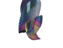 Фреза черновая спиральная 8x42 s8x90 Z3 HM стружка вверх