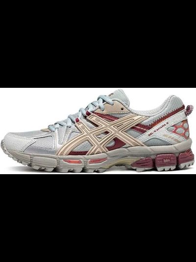 Asics Gel Kahana 8 Grey Bordo Серые с бордовым
