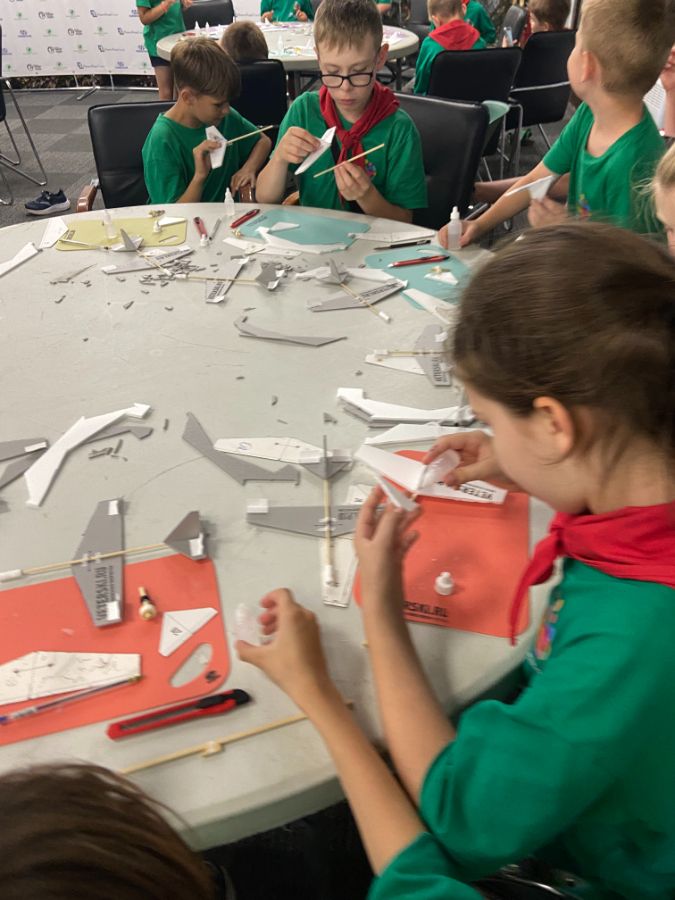 Мастер-класс и соревнования по авиамоделированию