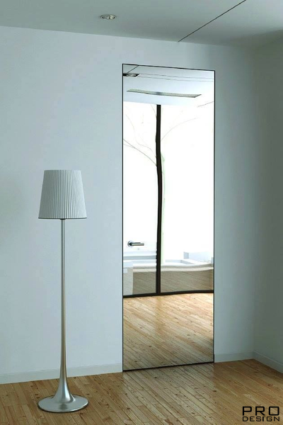 Комплект скрытой двери Pro Design Reverse Glass Зеркало 2600 мм