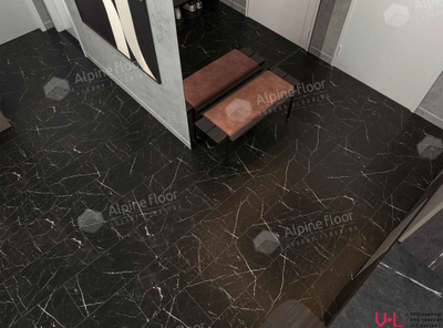 Кварцвиниловая плитка Alpine Floor Light Stоnе Неро ЕСО 15-21