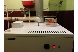 ZONT H-1V управляет котлом ИШМА