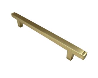Ручка-скоба  RS-177, 128 мм, браш золото