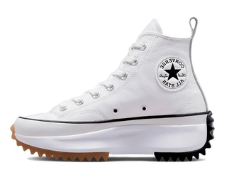 Converse Run Star Hike White кожаные