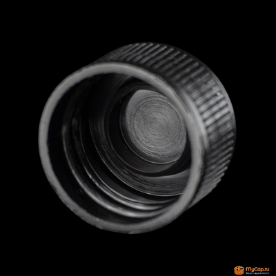 Резьбовая крышка Лавр 18/410 с обтюратором ребристый