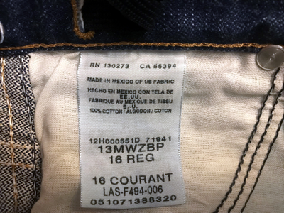 Джинсы 13MWZ BOY'S WRANGLER® Cowboy Cut® оригинальный стираные