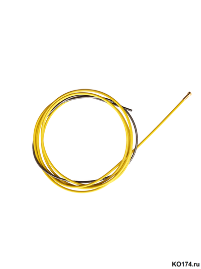 канал направляющий желтый