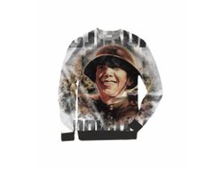 Свитшот 3D с полной запечаткой на 9 Мая, День Победы Слава Освободителям!