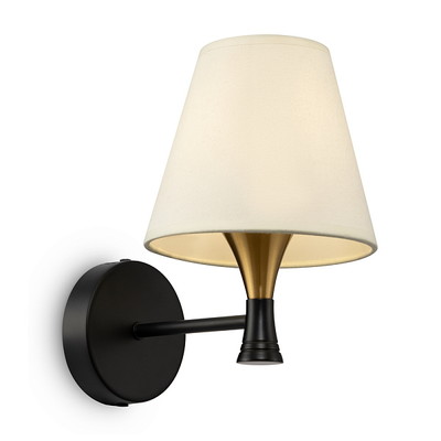 Freya, Настенный светильник (бра) Perfetto, FR5098WL-01BBS