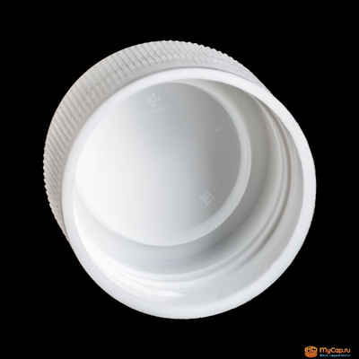 Резьбовая крышка Стерео 24/410 с обтюратором ребристая