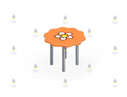 1298.4 Стол для песочницы «Ромашка»