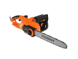 Электрическая цепная пила Patriot ESP 2016 2000 Вт, скорость цепи 13.5 м/с, шина - 40 см, паз шины - 1.3 мм, шаг цепи - 9.3 мм (3/8")