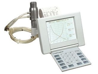 Компактный спирометр-спирограф СпироС-100