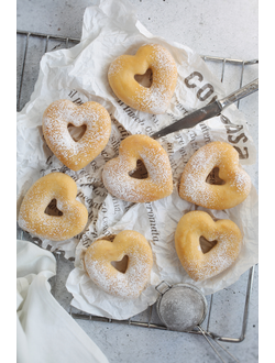 Пончик сердечко