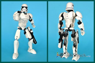 # 75114 Сборная Фигура «Штурмовик Первого Ордена» / “First Order Stormtrooper” Buildable Action Figure (2016)
