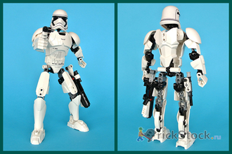 # 75114 Сборная Фигура «Штурмовик Первого Ордена» / “First Order Stormtrooper” Buildable Action Figure