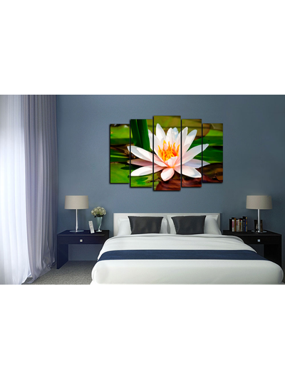 Модульная картина "Водная лилия"