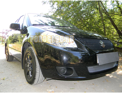 Защита радиатора Suzuki SX4 hb 2009-2014 рестайлинг chrome
