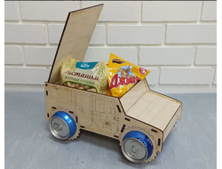 Коробка Джип 270х140х150 мм, фанера