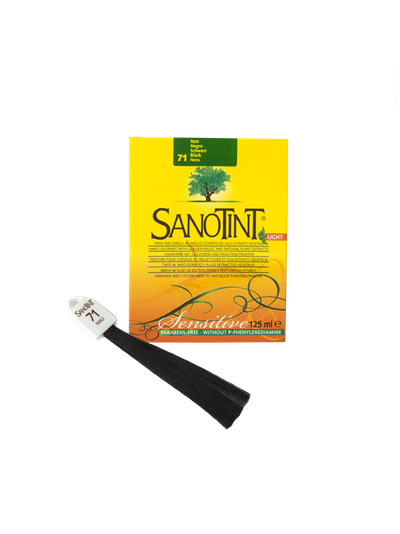 КРАСКА ДЛЯ ВОЛОС SANOTINT LIGHT ЧЕРНЫЙ 71