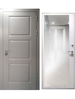 №17. Авангард+ (ral 7035). Зеркало