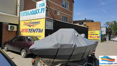 Тент на лодку GIRGIS 450 центр. консоль