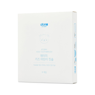 Набор зубных щеток Атоми для детей 8 штук