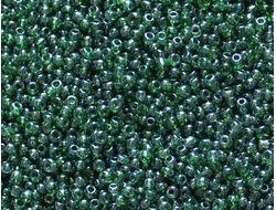 Бисер Китайский №8-107 зеленый прозрачный, 50 грамм