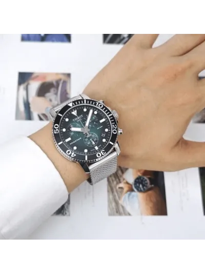 Швейцарские часы Tissot T120.417.11.091.00 T-Sport Seastar