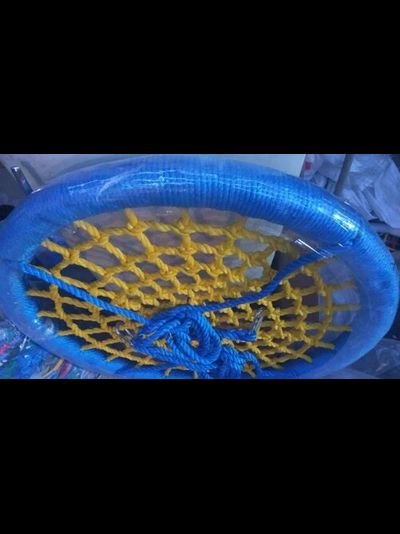 Качели гнездо 100 см толстый обод + толстая сеть