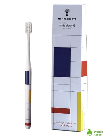 ЗУБНЫЕ КИСТИ MONTCAROTTЕ MONDRIAN TOOTHBRUSH ABSTRACTION