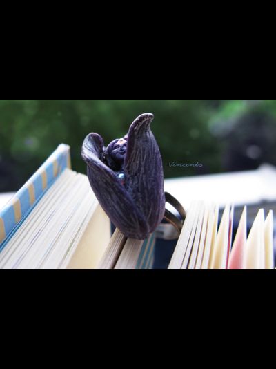 Волшебное кольцо с феей "Ночная Фея (Фея Цветов)" из коллекции необычных украшений Винсенто