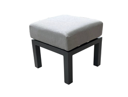 Пуф из алюминия Graphite