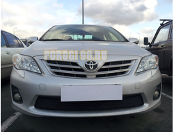 Защита радиатора Toyota Corolla 2010-2013 black