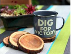 Спил подставка под кружку