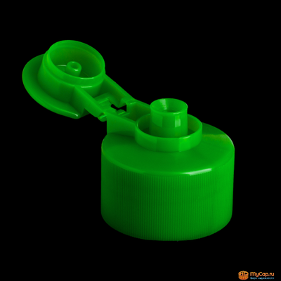 Резьбовой колпачок флип-топ Мега 28/410