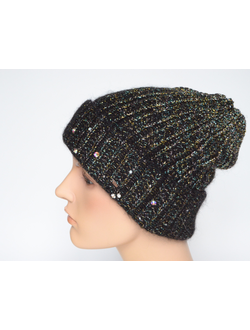 Vizio Италия 6908 CRY шапка черная фото