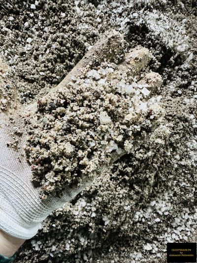 пескосоляная смесь крупная