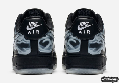 NIKE AIR FORCE 1 SKELETON BLACK