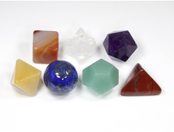 Набор Платоновы тела 7 элементов, ассорти (вес 46 г) №25275