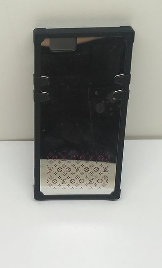 Защитная крышка iPhone 6 /6S, чёрная, с зеркалом