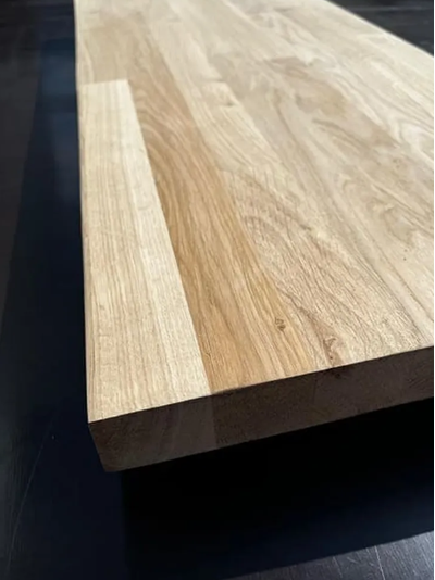 Мебельный щит из дуба (Рустикальный дуб, широкая ламель)