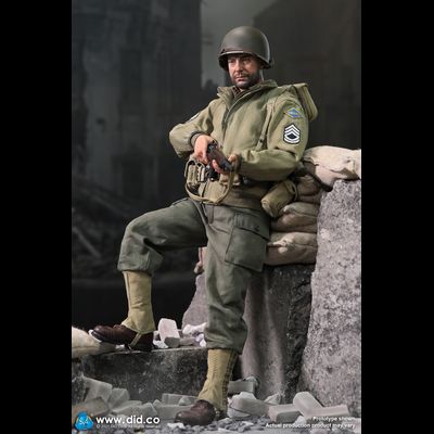Сержант Майкл Хорват ("Спасти рядового Райана") - Коллекционная ФИГУРКА 1/6 WWII US 2nd Ranger Battalion Series 5 – Sergeant Horvath (A80150) - DID