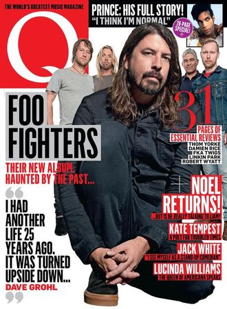 Q Magazine December 2014 Foo Fighters, Prince Inside, Иностранные журналы в Москве, Intpressshop