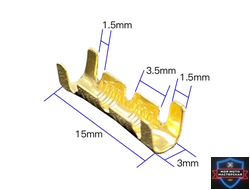 Контакт соединительный для двух проводов сечением 1,5-2,5 мм.кв (DJ-453)