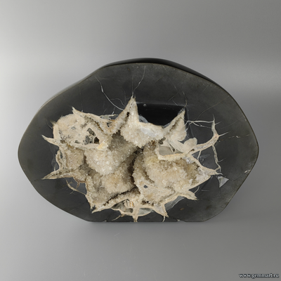 Септария, кальцит и барит. Россия. 315*290*80мм