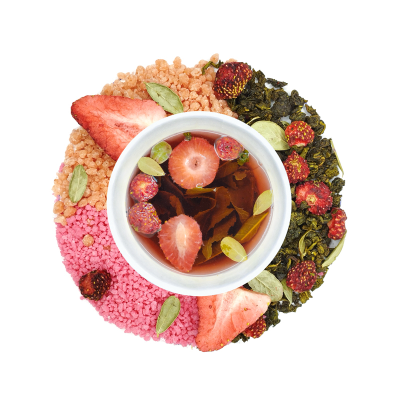 ЧАЙ КИТАЙСКИЙ УЛУН С ЗЕМЛЯНИКОЙ (для стаканчика) Tasteabrew