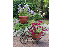 Подставка для цветов кованая 25*46*43см 3кг Россия 2030-021065